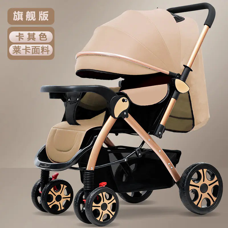 VioGlide™ – Ultraleichter 2-in-1 Buggy & Kinderwagen mit Ein-Klick-Faltsystem