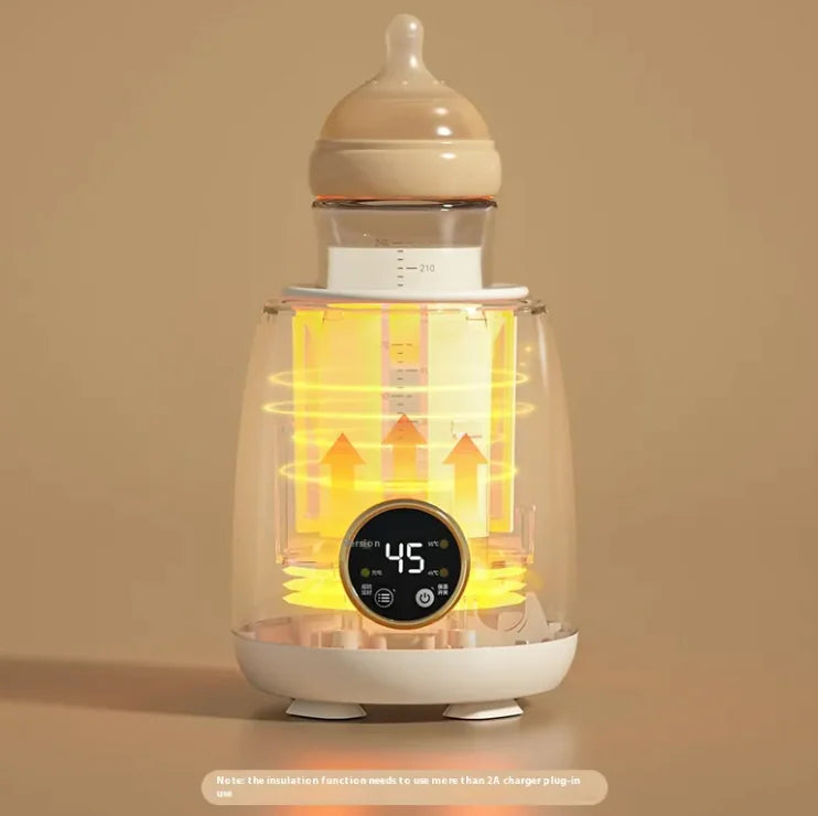 Elektrischer Milchshaker-Mixer mit konstanter Temperatur – Anti-Kolik & USB-betrieben