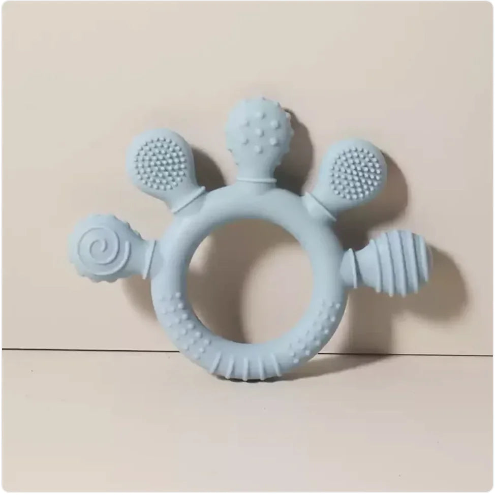 VioTeeth™ – Ergonomische Silikon-Beißhilfe für Babys (BPA-frei)
