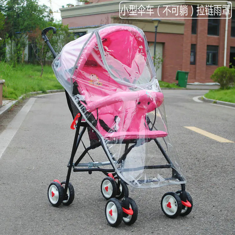 VioShield™ – Universal-Regenschutz für Kinderwagen (Wind- & Wetterschutz)