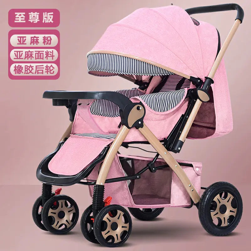 VioGlide™ – Ultraleichter 2-in-1 Buggy & Kinderwagen mit Ein-Klick-Faltsystem