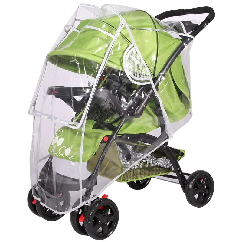 VioShield™ – Universal-Regenschutz für Kinderwagen (Wind- & Wetterschutz)