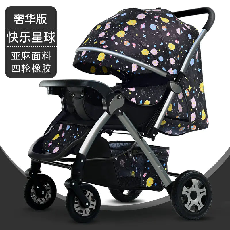 VioGlide™ – Ultraleichter 2-in-1 Buggy & Kinderwagen mit Ein-Klick-Faltsystem