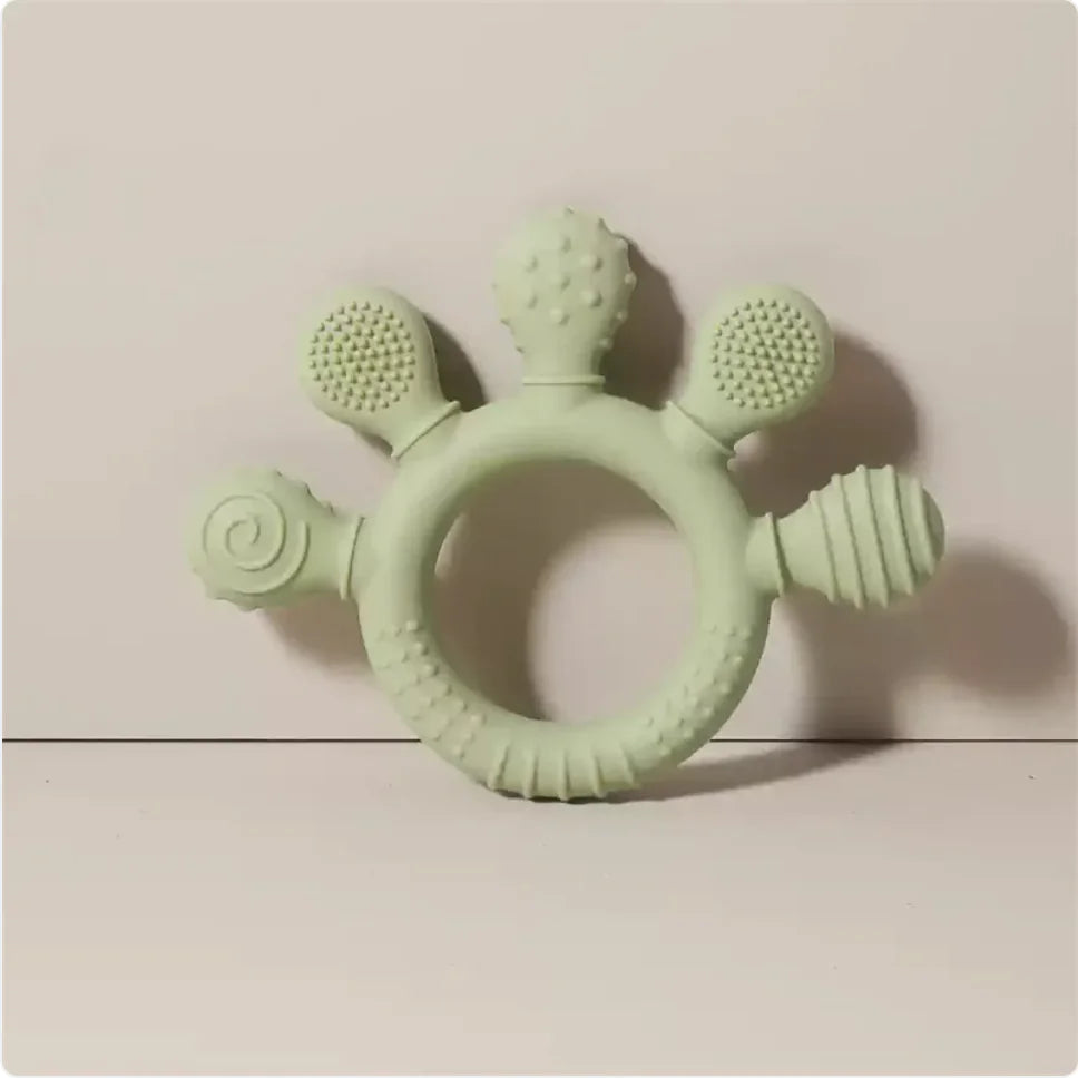 VioTeeth™ – Ergonomische Silikon-Beißhilfe für Babys (BPA-frei)