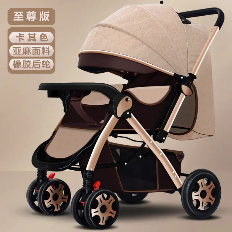 VioGlide™ – Ultraleichter 2-in-1 Buggy & Kinderwagen mit Ein-Klick-Faltsystem