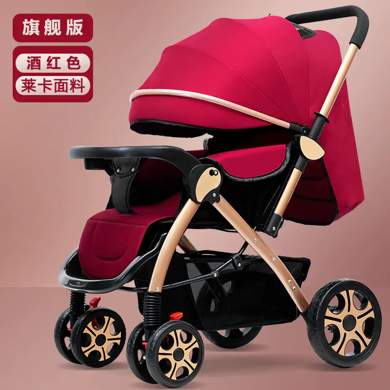 VioGlide™ – Ultraleichter 2-in-1 Buggy & Kinderwagen mit Ein-Klick-Faltsystem