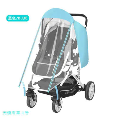 VioShield™ – Universal-Regenschutz für Kinderwagen (Wind- & Wetterschutz)
