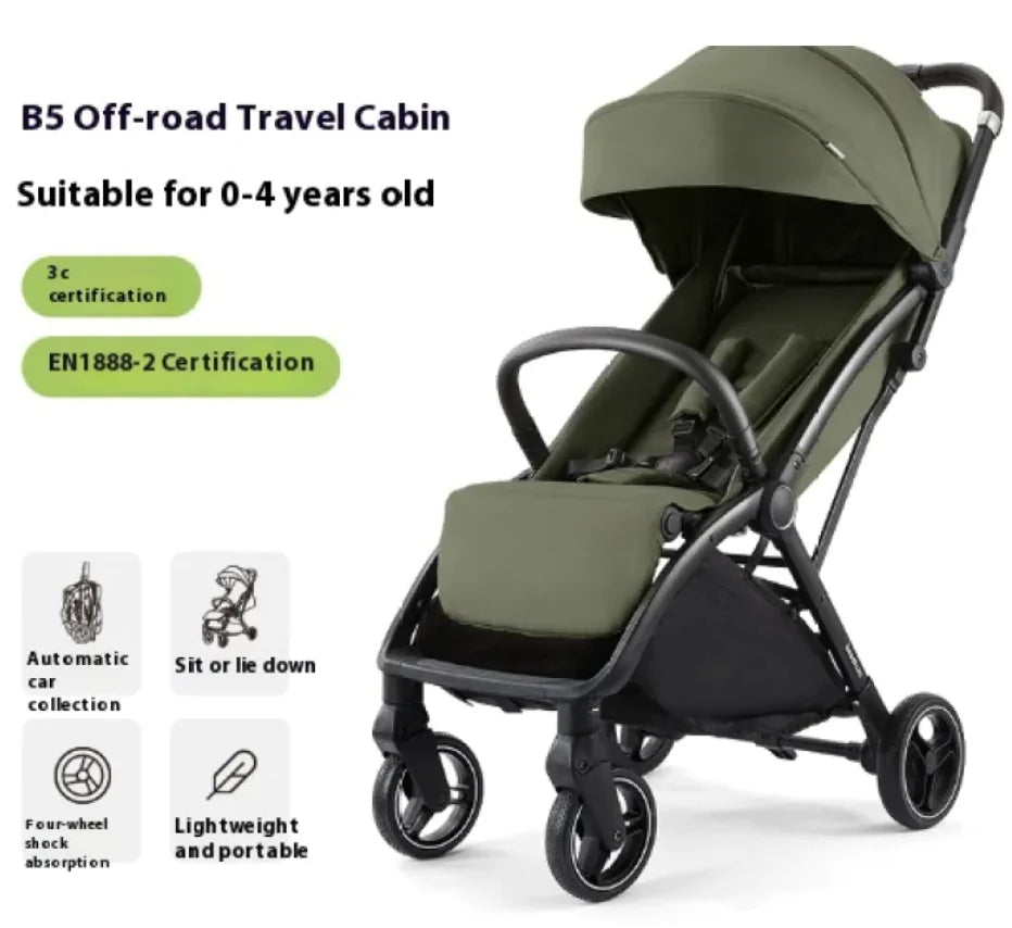 VioGlide Pro™ – Premium Leichtgewicht-Reisebuggy (Kompakt &
