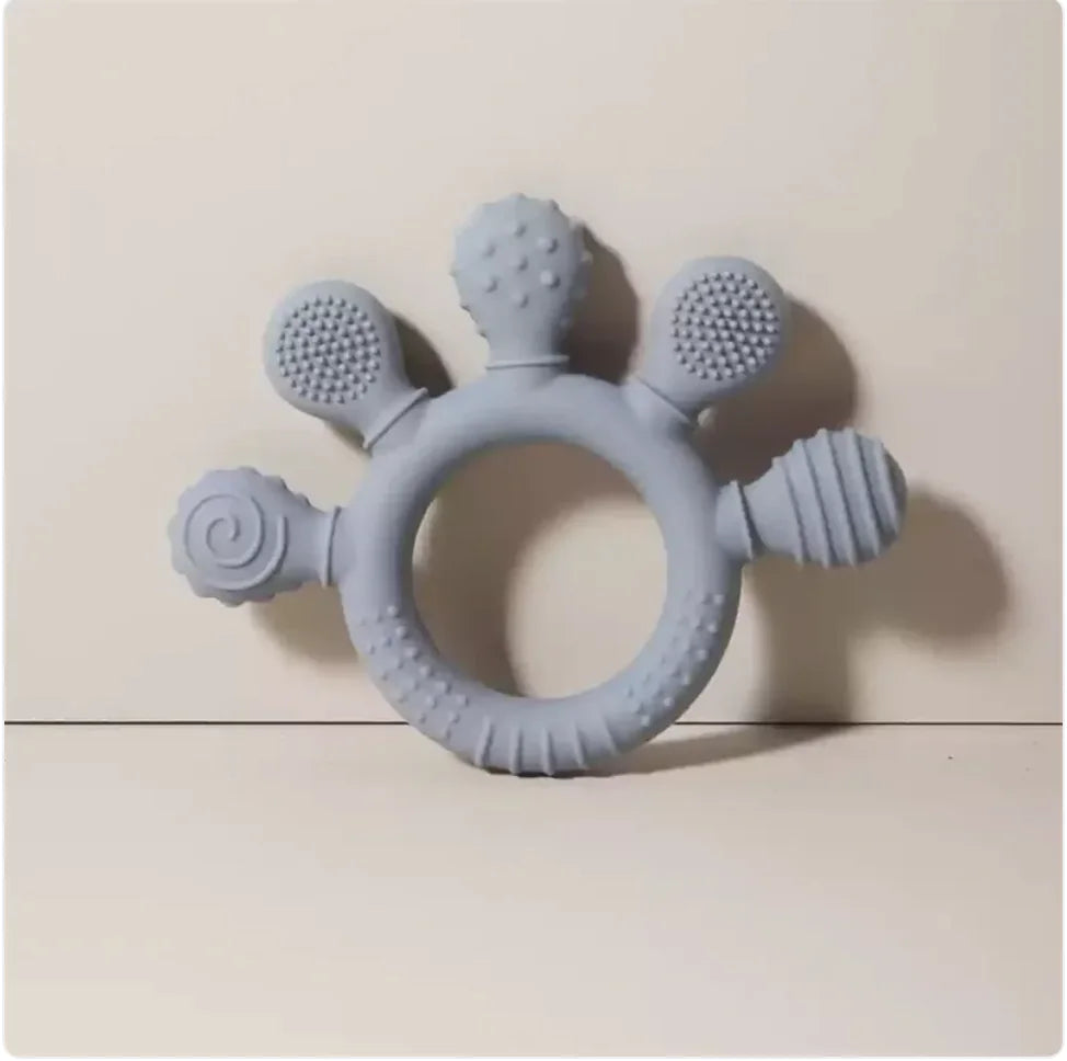 VioTeeth™ – Ergonomische Silikon-Beißhilfe für Babys (BPA-frei)
