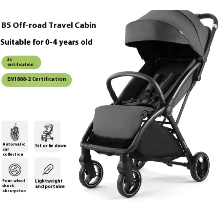 VioGlide Pro™ – Premium Leichtgewicht-Reisebuggy (Kompakt &
