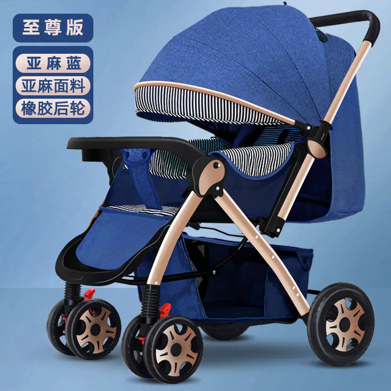 VioGlide™ – Ultraleichter 2-in-1 Buggy & Kinderwagen mit Ein-Klick-Faltsystem