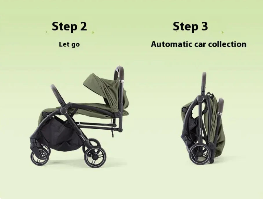 VioGlide Pro™ – Premium Leichtgewicht-Reisebuggy (Kompakt &