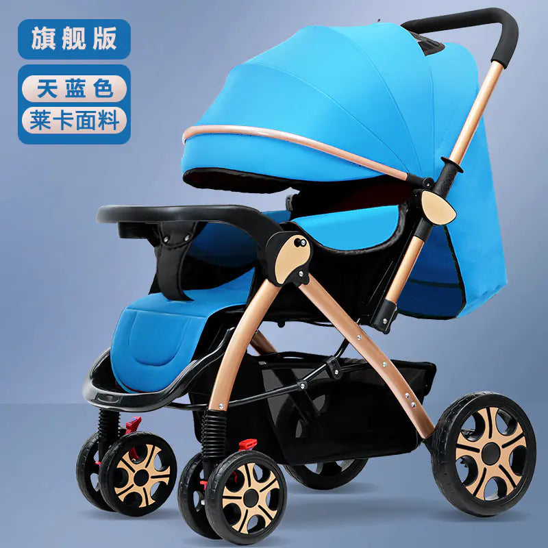 VioGlide™ – Ultraleichter 2-in-1 Buggy & Kinderwagen mit Ein-Klick-Faltsystem