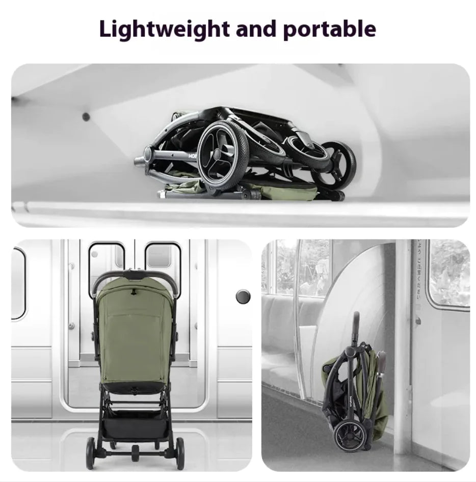 VioGlide Pro™ – Premium Leichtgewicht-Reisebuggy (Kompakt &