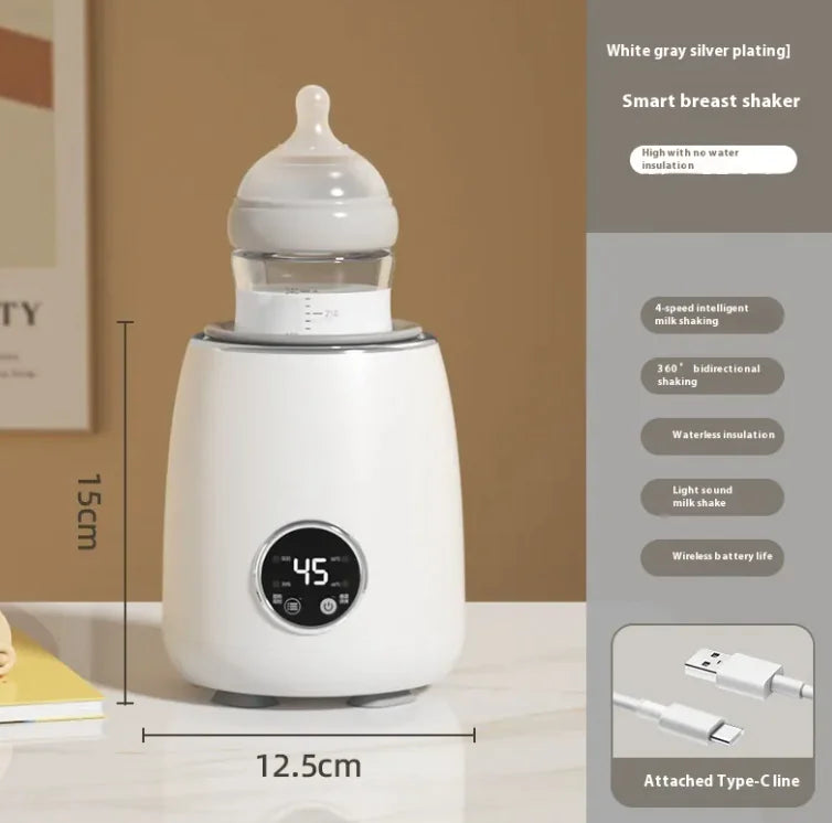 Elektrischer Milchshaker-Mixer mit konstanter Temperatur – Anti-Kolik & USB-betrieben