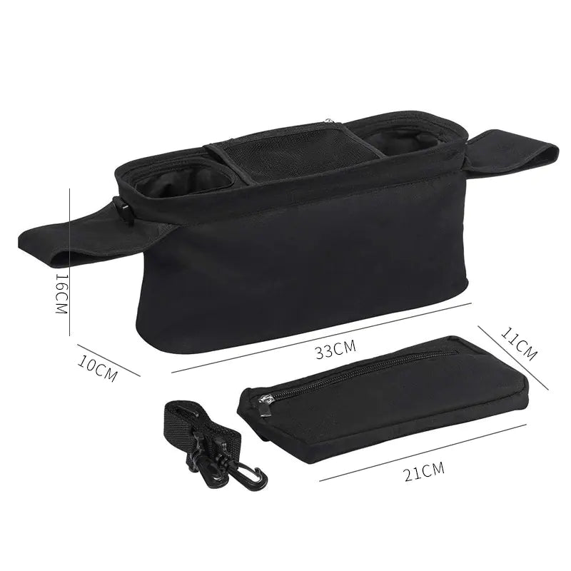 VioOrganizer™ – Universelle Kinderwagen-Tasche & Organizer (Viel Stauraum)