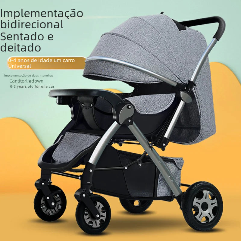 VioGlide™ – Ultraleichter 2-in-1 Buggy & Kinderwagen mit Ein-Klick-Faltsystem