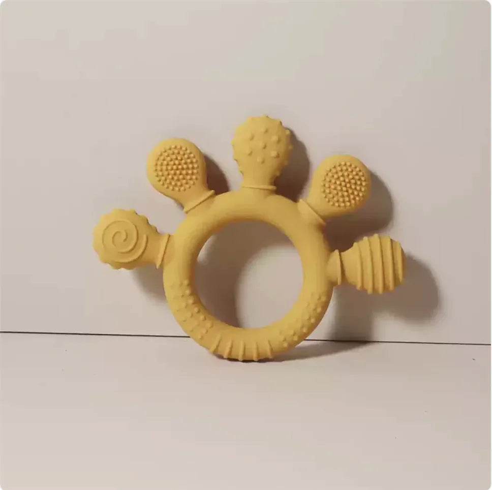 VioTeeth™ – Ergonomische Silikon-Beißhilfe für Babys (BPA-frei)