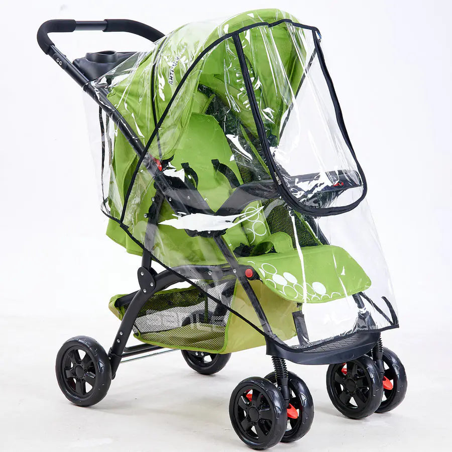 VioShield™ – Universal-Regenschutz für Kinderwagen (Wind- & Wetterschutz)