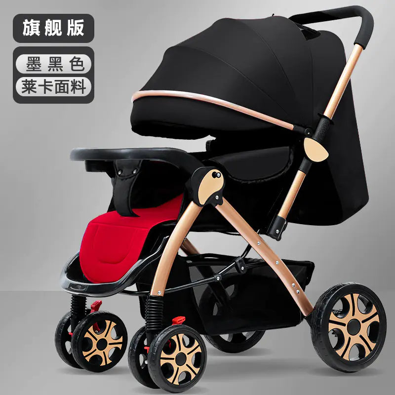 VioGlide™ – Ultraleichter 2-in-1 Buggy & Kinderwagen mit Ein-Klick-Faltsystem