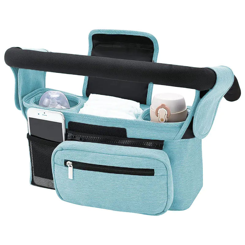 VioOrganizer™ – Universelle Kinderwagen-Tasche & Organizer (Viel Stauraum)