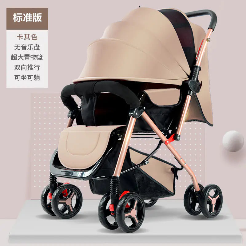 VioGlide™ – Ultraleichter 2-in-1 Buggy & Kinderwagen mit Ein-Klick-Faltsystem