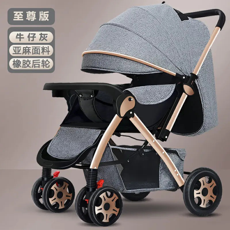 VioGlide™ – Ultraleichter 2-in-1 Buggy & Kinderwagen mit Ein-Klick-Faltsystem
