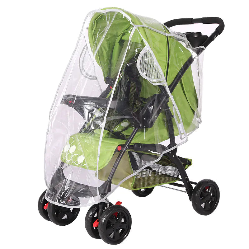 VioShield™ – Universal-Regenschutz für Kinderwagen (Wind- & Wetterschutz)