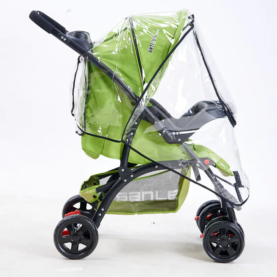 VioShield™ – Universal-Regenschutz für Kinderwagen (Wind- & Wetterschutz)