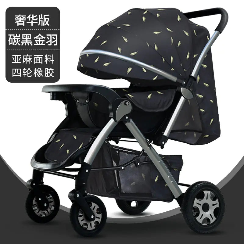 VioGlide™ – Ultraleichter 2-in-1 Buggy & Kinderwagen mit Ein-Klick-Faltsystem