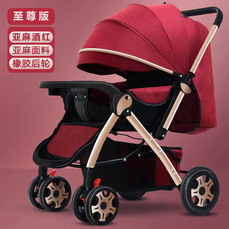 VioGlide™ – Ultraleichter 2-in-1 Buggy & Kinderwagen mit Ein-Klick-Faltsystem