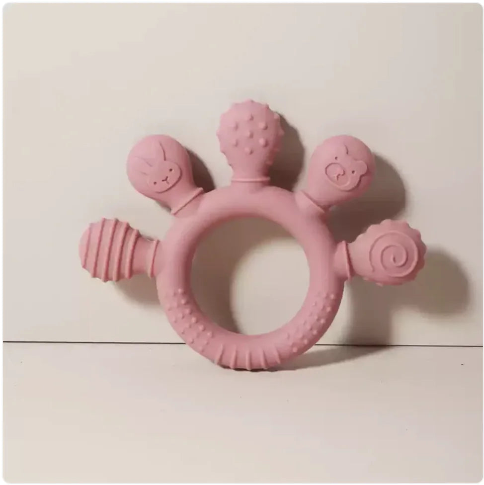 VioTeeth™ – Ergonomische Silikon-Beißhilfe für Babys (BPA-frei)