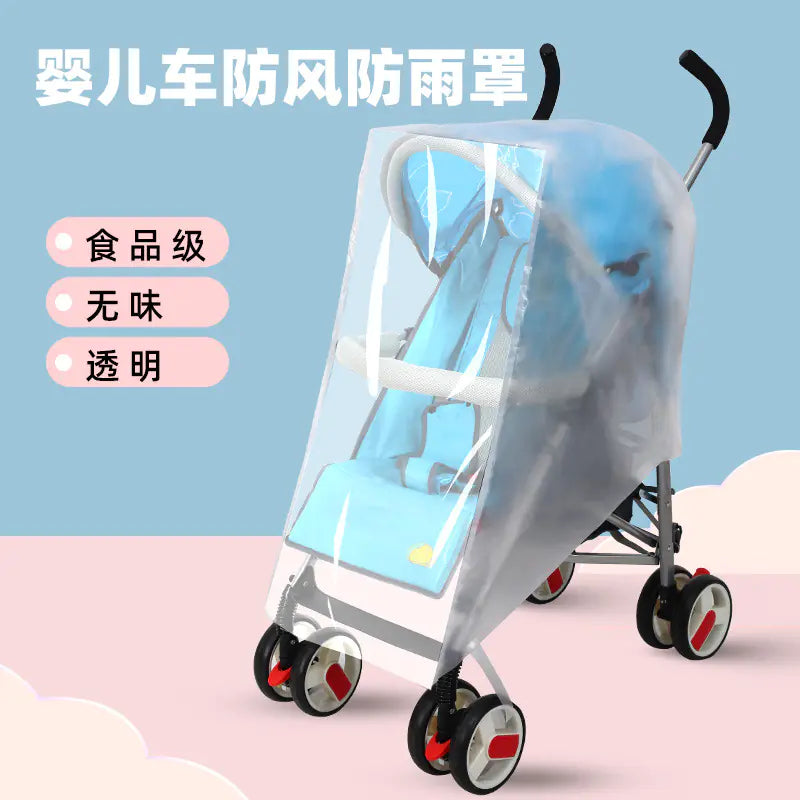 VioShield™ – Universal-Regenschutz für Kinderwagen (Wind- & Wetterschutz)